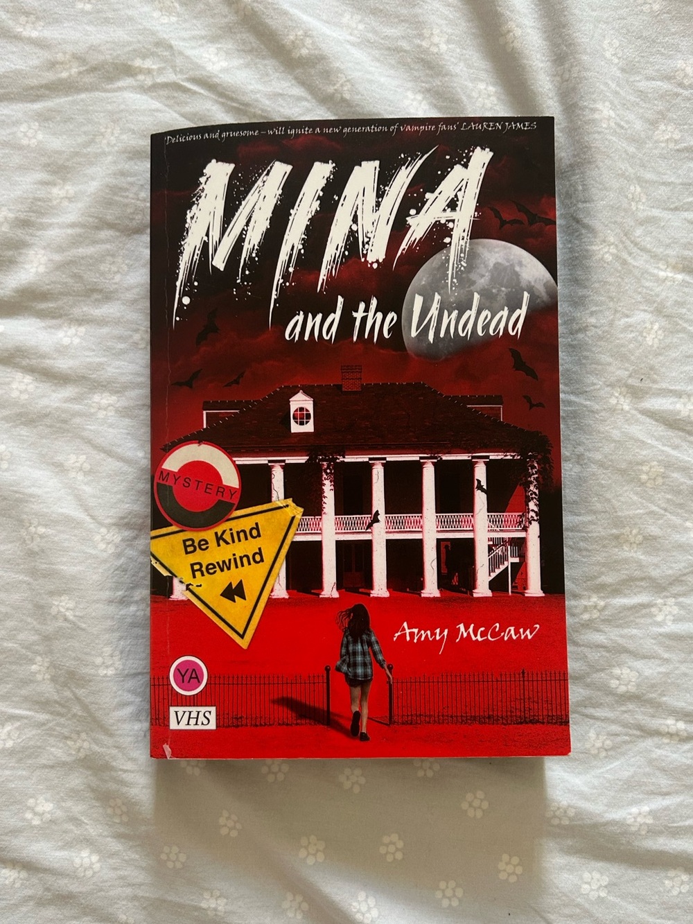 2/$25 Mina and the Undead Red & Black Paperback  book Novel